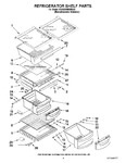 Diagram for 03 - Refrigerator Shelf Parts