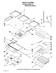 Diagram for 03 - Shelf Parts