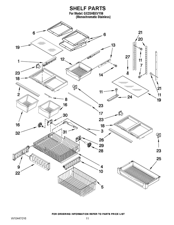 Diagram for GX2SHBXVY06