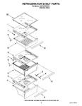 Diagram for 03 - Refrigerator Shelf Parts