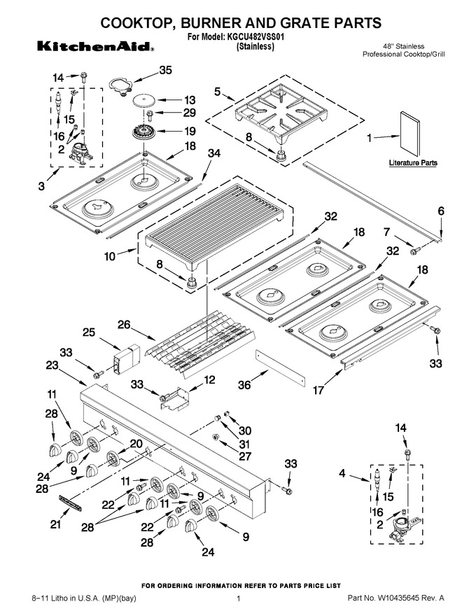 Diagram for KGCU482VSS01