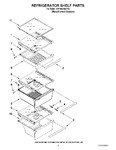 Diagram for 03 - Refrigerator Shelf Parts