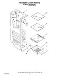 Diagram for 04 - Freezer Liner Parts