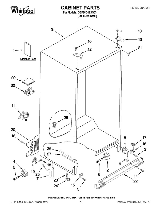 Diagram for GSF26C4EXS03