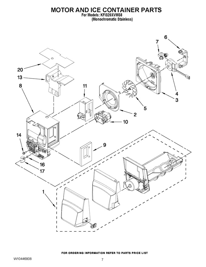 Diagram for KFIS20XVMS8