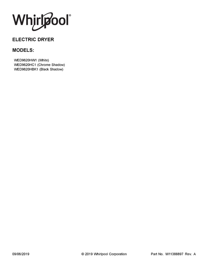 Diagram for WED9620HW1