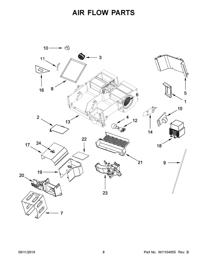 Diagram for WMH76719CH3