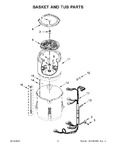 Diagram for 04 - Basket And Tub Parts