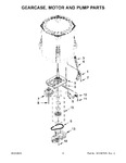 Diagram for 05 - Gearcase, Motor And Pump Parts