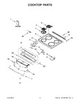 Diagram for 02 - Cooktop Parts