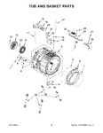 Diagram for 06 - Tub And Basket Parts