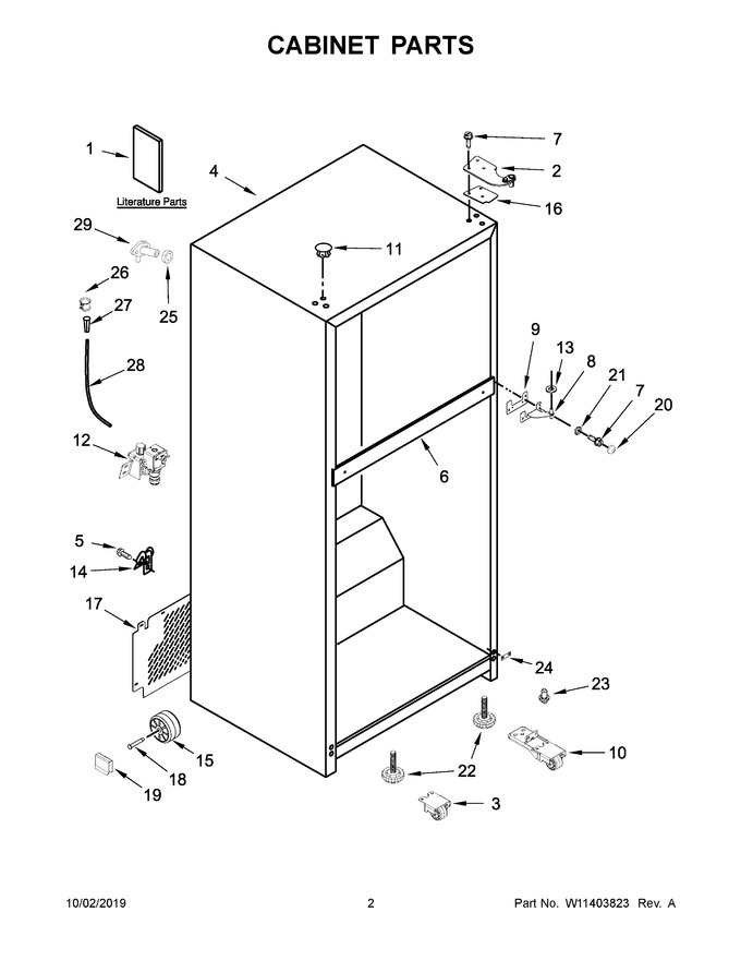 Diagram for WRT519SZDG03