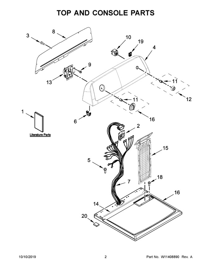 Diagram for 4KWED5600JW0