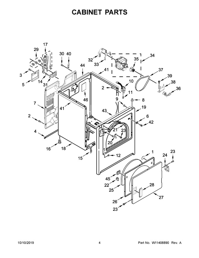 Diagram for 4KWED5600JW0