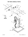 Diagram for 02 - Top And Console Parts