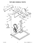 Diagram for 02 - Top And Console Parts