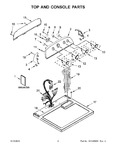 Diagram for 02 - Top And Console Parts