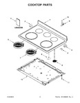 Diagram for 02 - Cooktop Parts