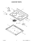 Diagram for 02 - Cooktop Parts