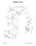 Diagram for 02 - Cabinet Parts