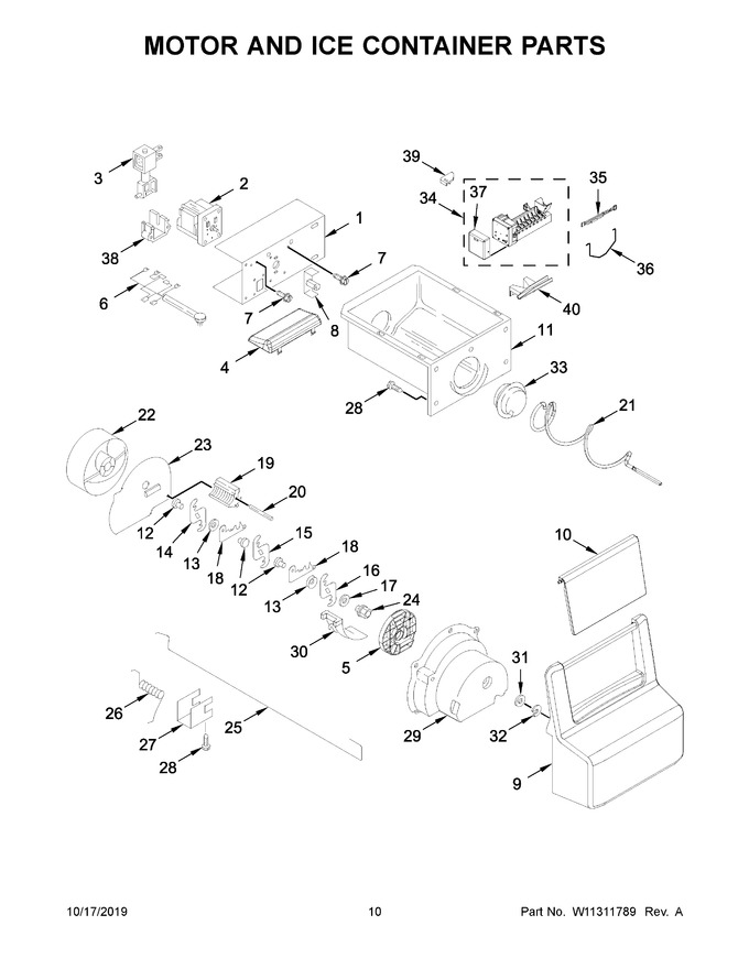 Diagram for WRS311SDHT01