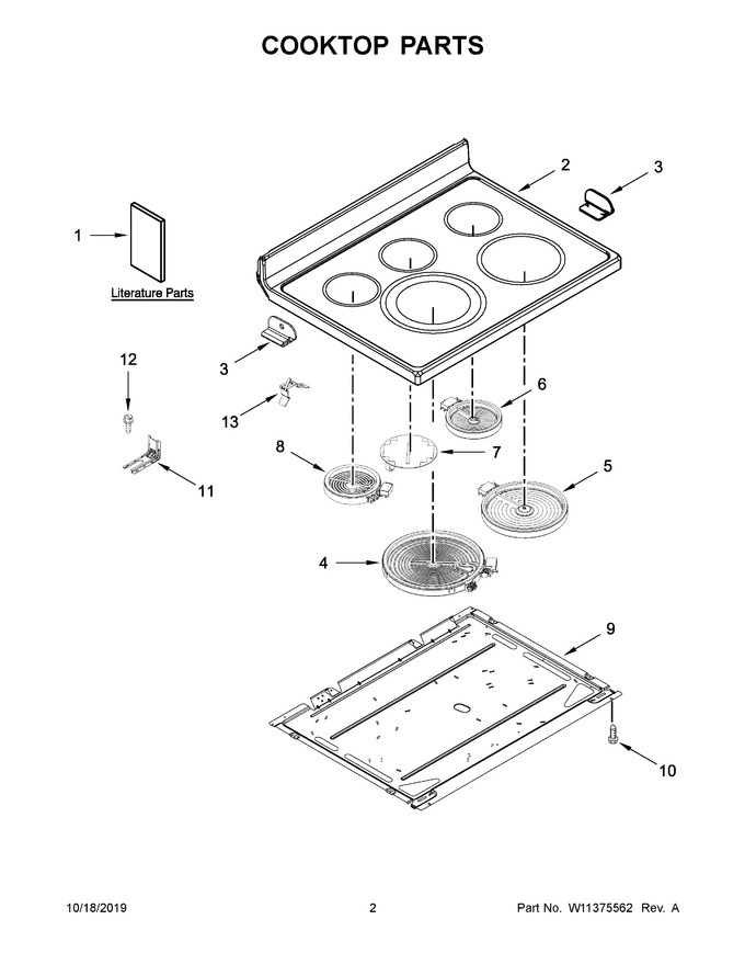 Diagram for YKFEG500EWH3