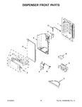 Diagram for 09 - Dispenser Front Parts