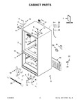 Diagram for 02 - Cabinet Parts