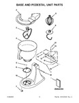 Diagram for 05 - Base And Pedestal Unit Parts