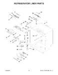 Diagram for 03 - Refrigerator Liner Parts