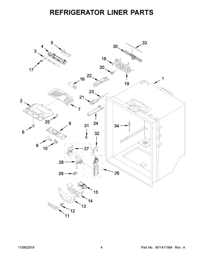 Diagram for WRF535SWHW02