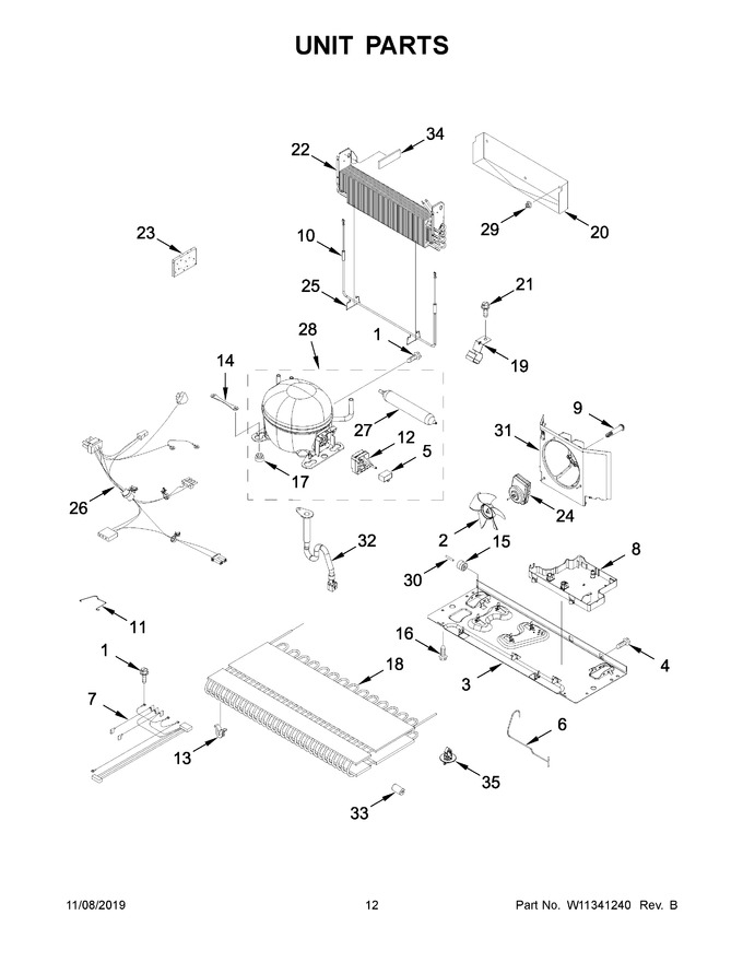 Diagram for WRF535SWHZ02