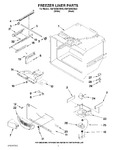 Diagram for 02 - Freezer Liner Parts