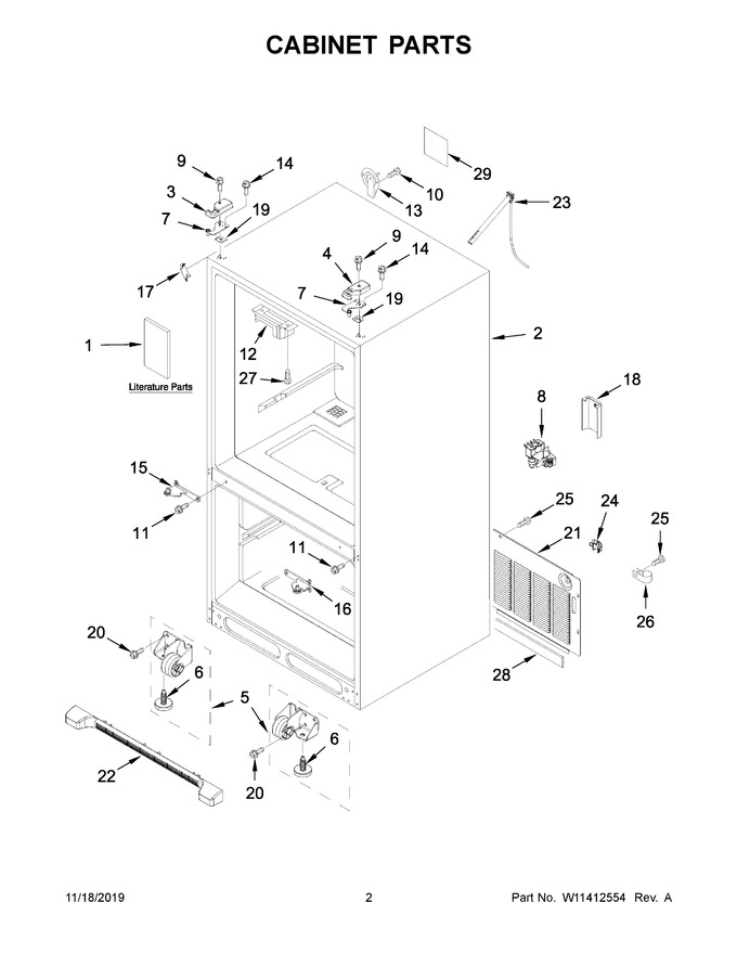 Diagram for WRF535SMHB02