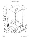 Diagram for 02 - Cabinet Parts