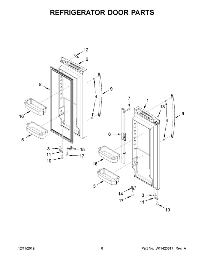 Diagram for WRF535SWHZ04