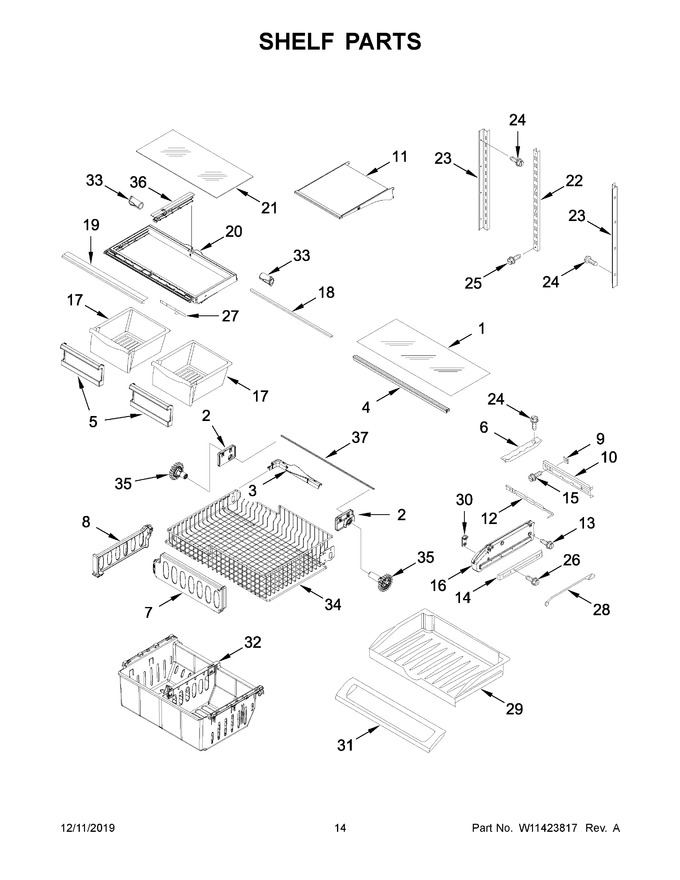 Diagram for WRF535SWHZ04