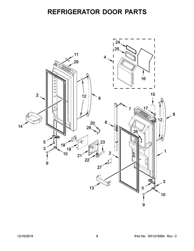 Diagram for WRF767SDHV00