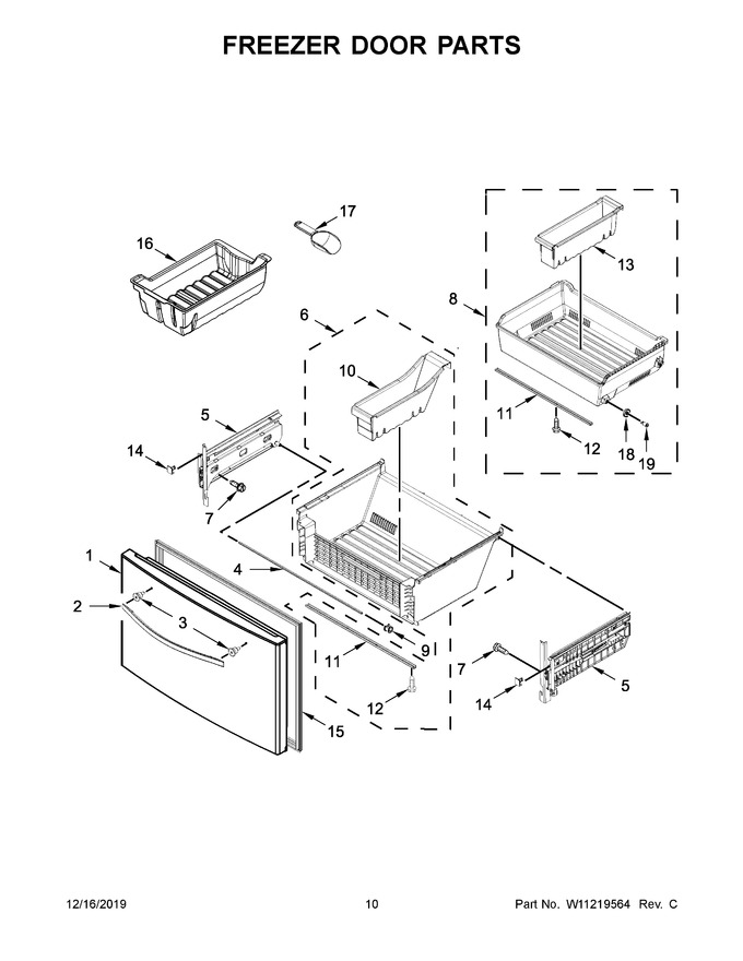 Diagram for WRF767SDHV00