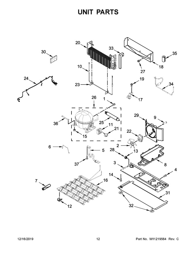 Diagram for WRF767SDHV00