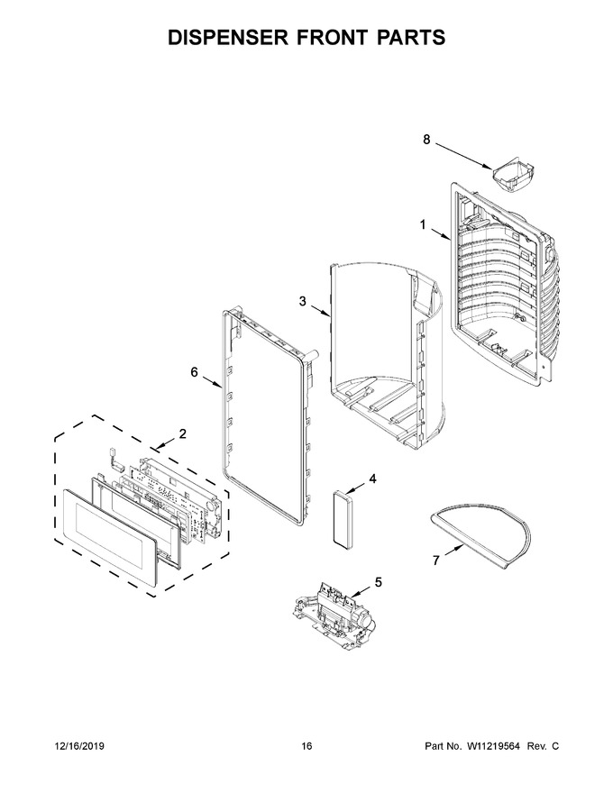 Diagram for WRF767SDHV00