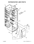 Diagram for 03 - Refrigerator Liner Parts