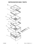 Diagram for 04 - Refrigerator Shelf Parts