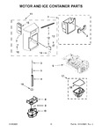 Diagram for 06 - Motor And Ice Container Parts