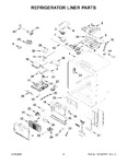 Diagram for 03 - Refrigerator Liner Parts