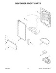 Diagram for 09 - Dispenser Front Parts