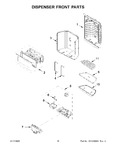 Diagram for 09 - Dispenser Front Parts