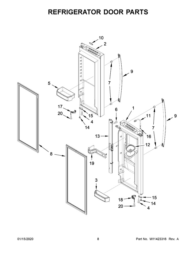 Diagram for WRX735SDHW02