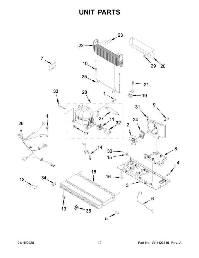 Diagram for WRX735SDHB02