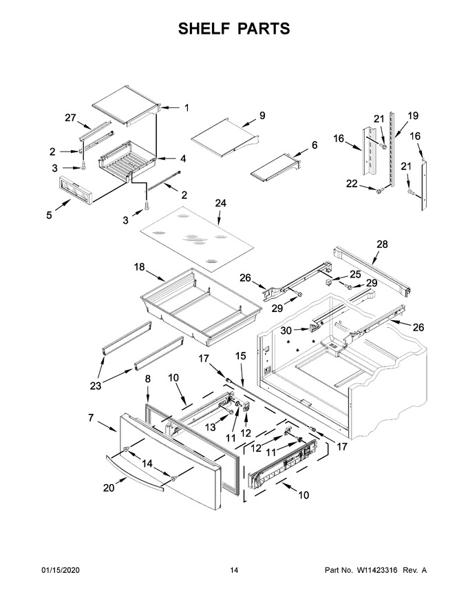 Diagram for WRX735SDHB02